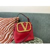 Valentino V logo bucket red 20cm