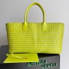 Bottega Veneta Cabat Tote Neon Lambskin Bag