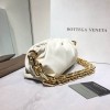 Bottega Veneta The Chain Pouch white shoulder bag