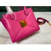 Valentino Garavani One Stud Pink Leather Bag