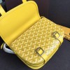 Goyard Belvedere PM Yellow Leather Bag