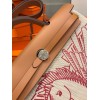 Hermes Herbag Horse Brown 31cm