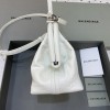 Balenciaga Editor white shoulder bag