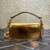 Valentino Garavani small Locò golden bag
