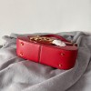 Valentino Garavani VLOGO chain red leather bag