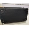 Mini Luggage Handbag In Drummed Calfskin Black 30cm | 189213