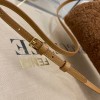 FENDI First Small Sheepskin brown leather bag | 8BP129