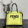 Fendi Roma Tote Bag Yellow