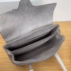 Celine Medium Soft 16 bag in Dark Gray Smooth Calfskin