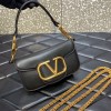 Valentino Garavani small Locò black bag