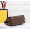 FENDI Peekaboo brown tote bag