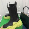 Bottega Veneta Boots in Black/ Green