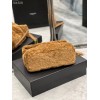 YSL Puffer Merino Shearling & Lambskin Brown 29cm
