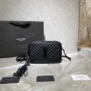YSL Shoulder Bag All black