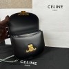 Celine Teen Chain Besace Triomphe Black Gold Bag