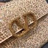 Valentino Vsling Krystal pink hand bag