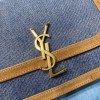 YSL Solfeino denim shoulder bag