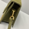 Jacquemus bambino Olive green large size