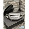 YSL Silver Nylon Bag