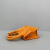 Jacquemus Le Chiquito Noeud Handbag orange 18cm