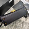 YSL CASSANDRA MINI TOP HANDLE BAG Black
