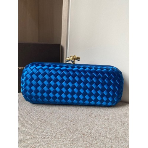 Bottega Veneta Blue Knot Clutch Bag