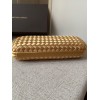 Bottega Veneta Gold Knot Clutch Bag