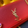 YSL Monogram Kate Red 24cm Bag
