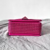 Valentino Garavani One Stud embroidered pink mini bag
