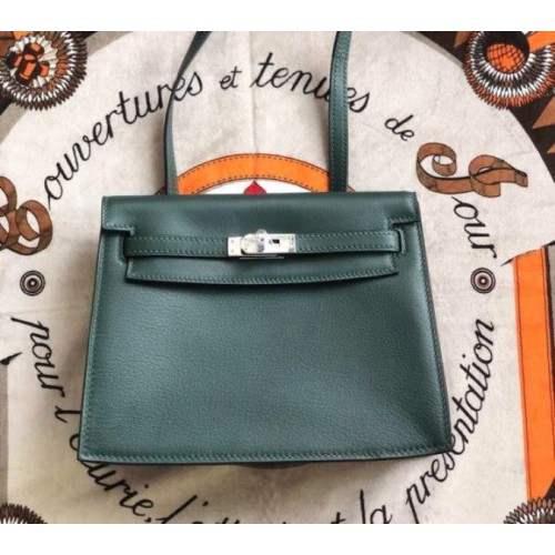 Hermes Kelly Danse Green 22cm