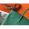 Hermes Togo Green Leather 25/30 Bag
