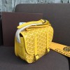 Goyard Belvedere PM Yellow Leather Bag