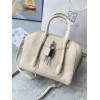 Givenchy Mini Antigona Lock White Leather Bag