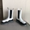 Bottega Veneta Boots in white/black