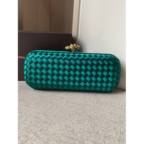 Bottega Veneta Blue Knot Clutch Bag 02