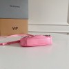 Balenciaga Pink Mini Le Cagole Chain Bag