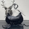 Balenciaga Le Cagole black - silver hardware bag 26cm/ 33cm