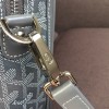 Goyard Ambassade PM document case grey leather bag