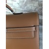 Hermes epsom brown - silver hardware 38cm