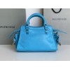 Balenciaga blue cagole XS handle bag