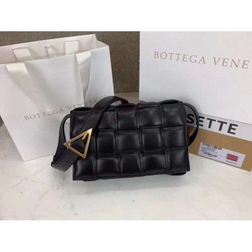 BOTTEGA VENETA PADDED CASSETTE BAG BLACK