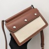 Burberry HorseFerry brown shoulder bag