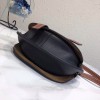 Loewe Small Gate bag in natural calfskin black 20cm