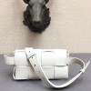 Bottega Veneta Belt Cassette bag in white