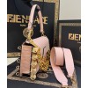 Fendi x Versace Baguette Pink Medium Bag