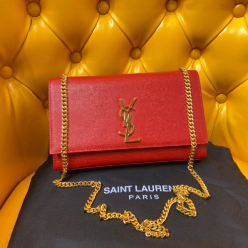 YSL Monogram Kate Red 24cm Bag