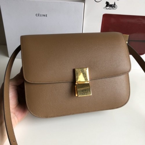 Celine Classis box Brown