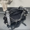 Balenciaga Le Cagole black - silver hardware bag 26cm/ 33cm