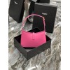 YSL LE 5 À 7 HOBO BAG IN PINK SMOOTH LEATHER