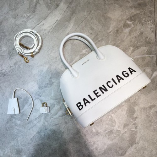 Balenciaga Ville Top Handle Mini Bag White/ Black